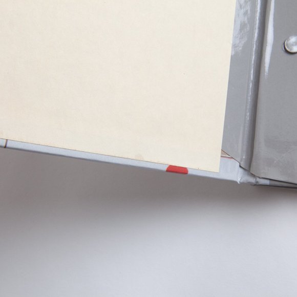 Vintage 80s Webmark Scrapbook Album Cat Kitten Hearts Autumn Rose by Webway USA - Picture 12 of 15